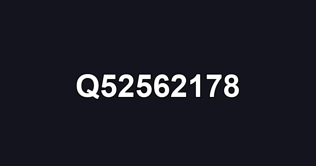 Q52562178