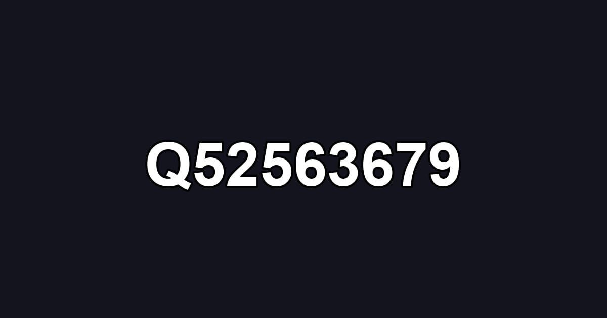 Q52563679