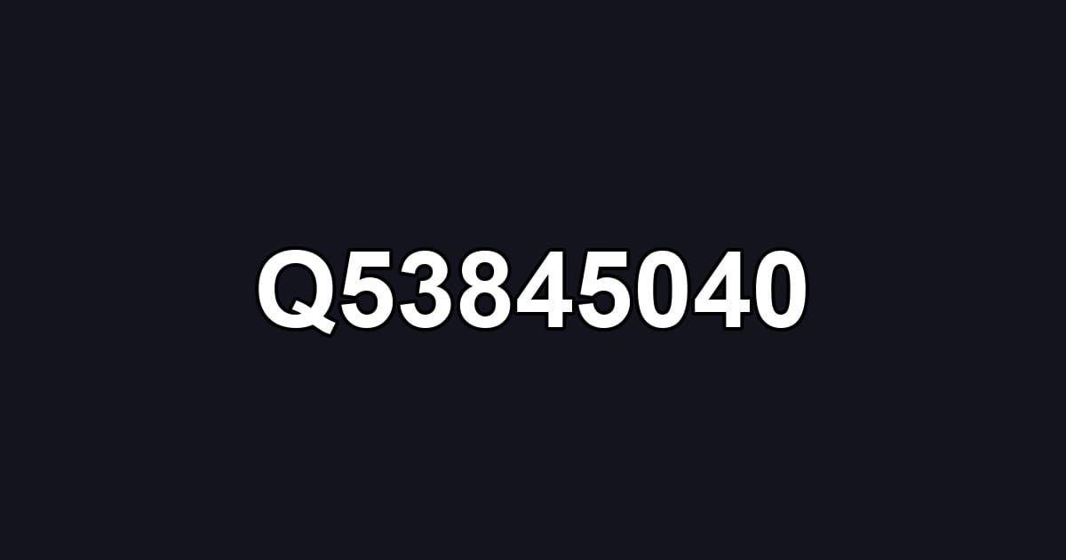 Q53845040