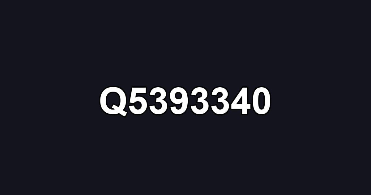 Q5393340
