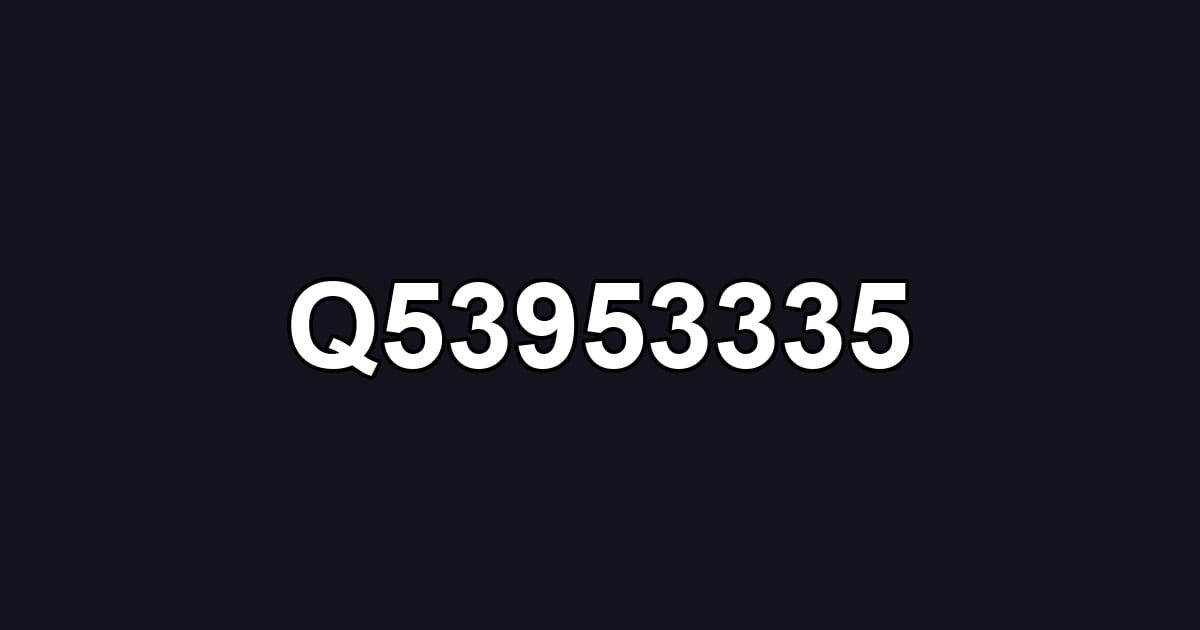 Q53953335