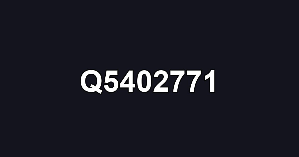 Q5402771