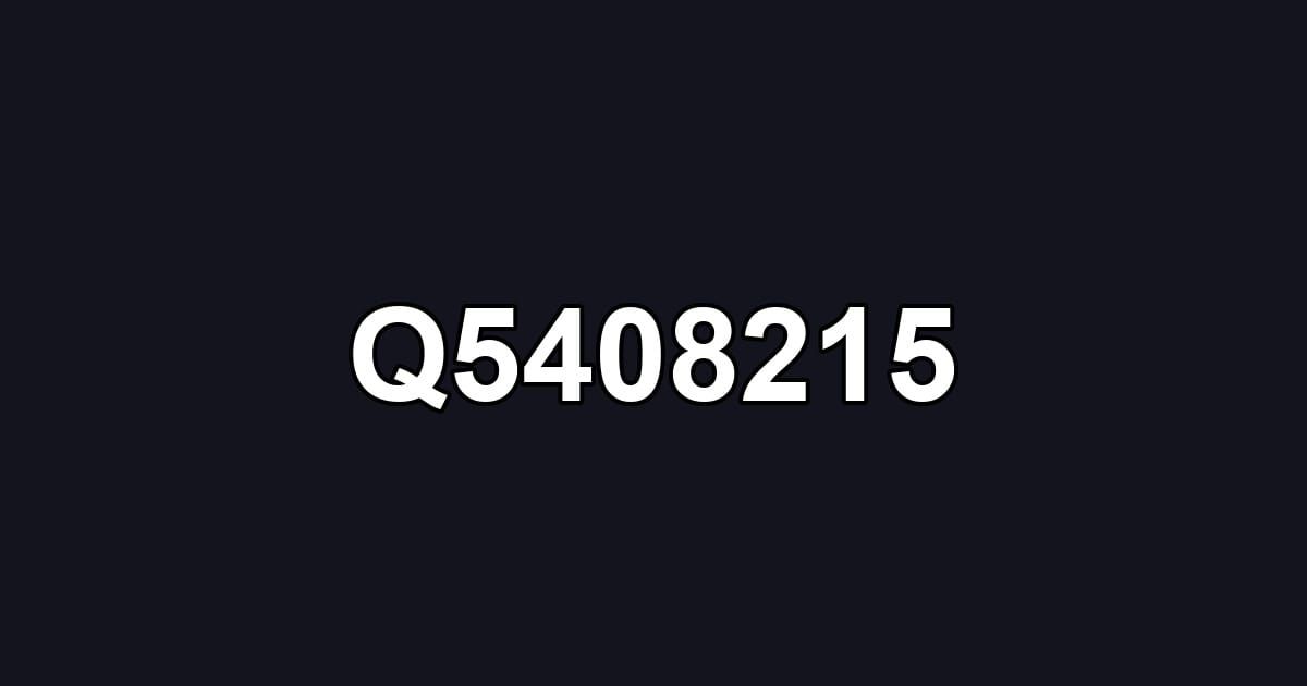 Q5408215
