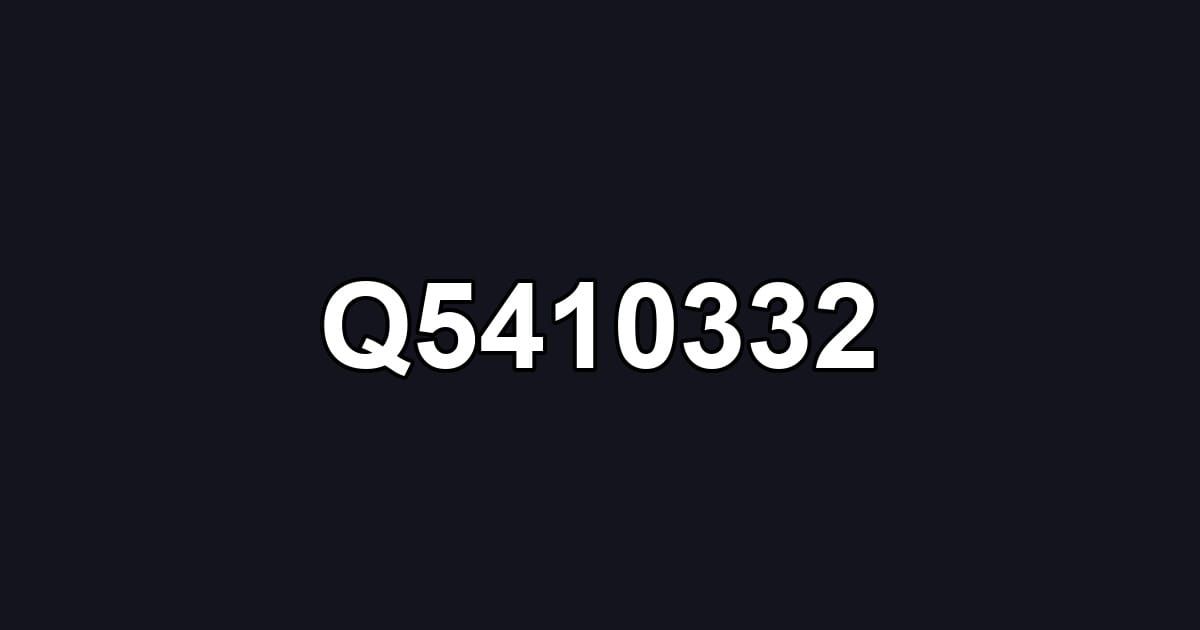 Q5410332