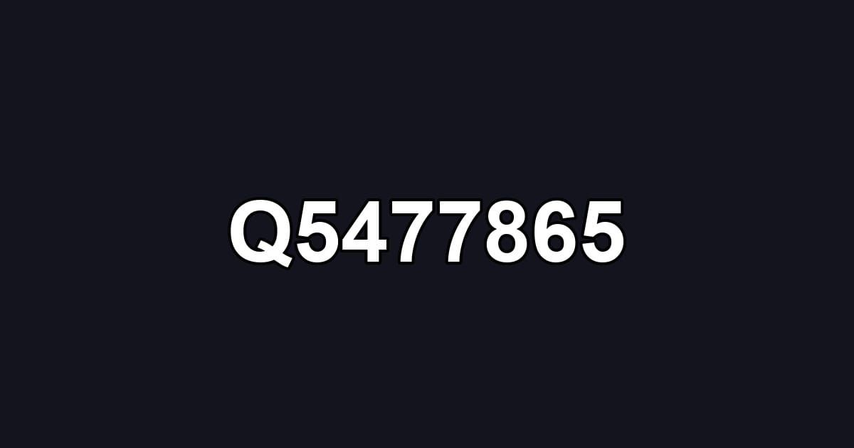 Q5477865