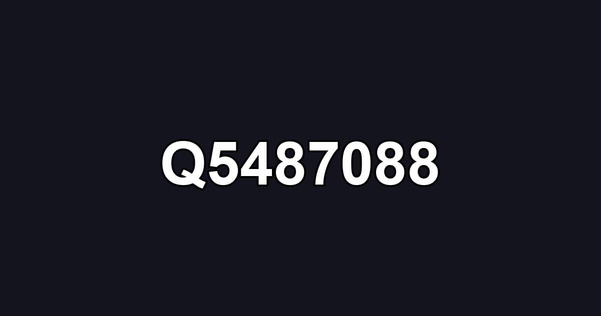 Q5487088