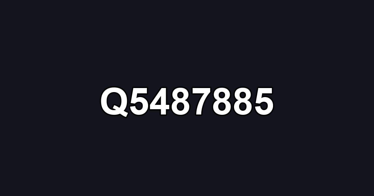 Q5487885