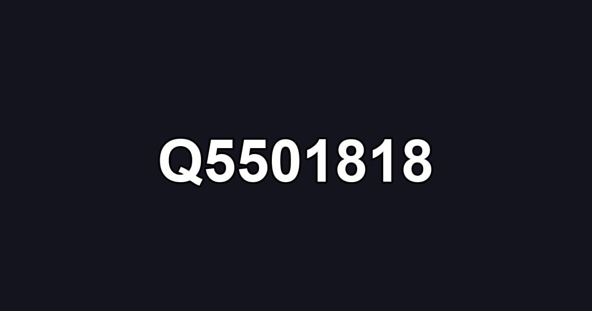 Q5501818