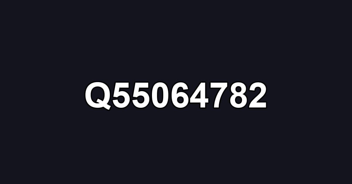 Q55064782