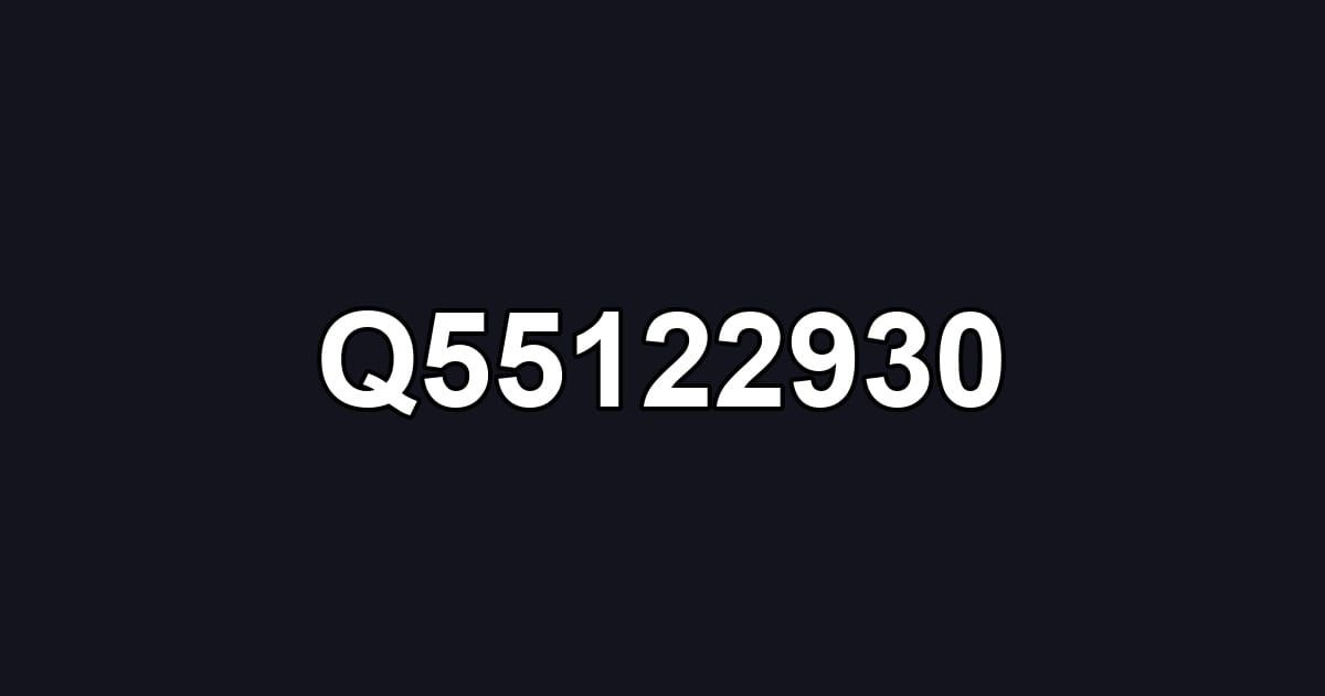 Q55122930