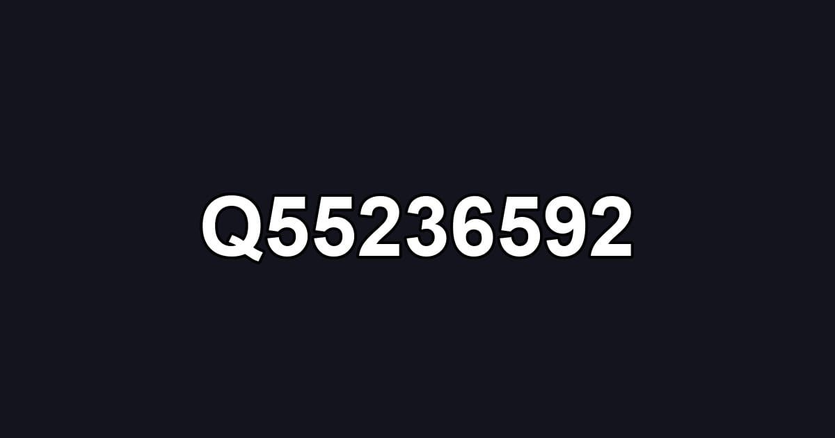 Q55236592
