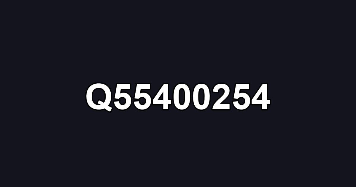 Q55400254