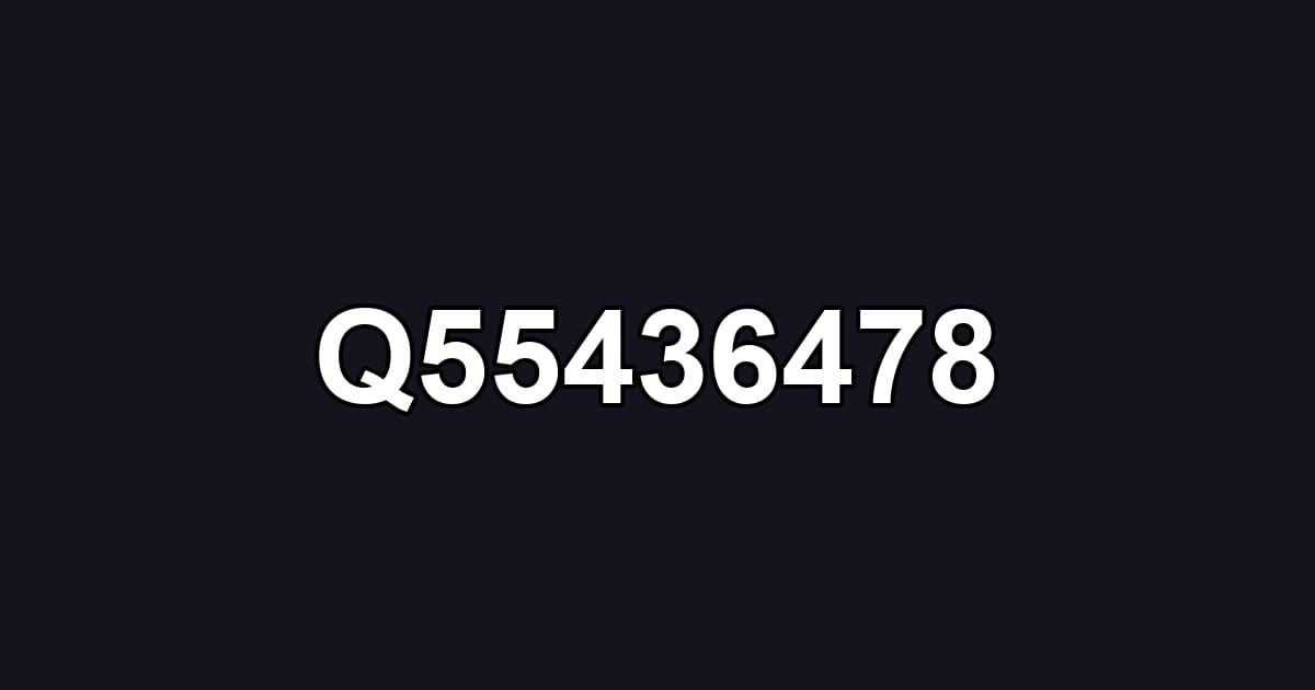 Q55436478