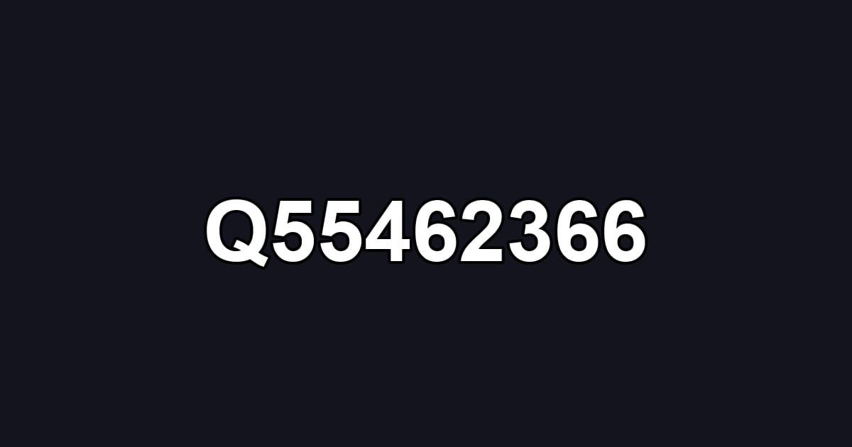 Q55462366