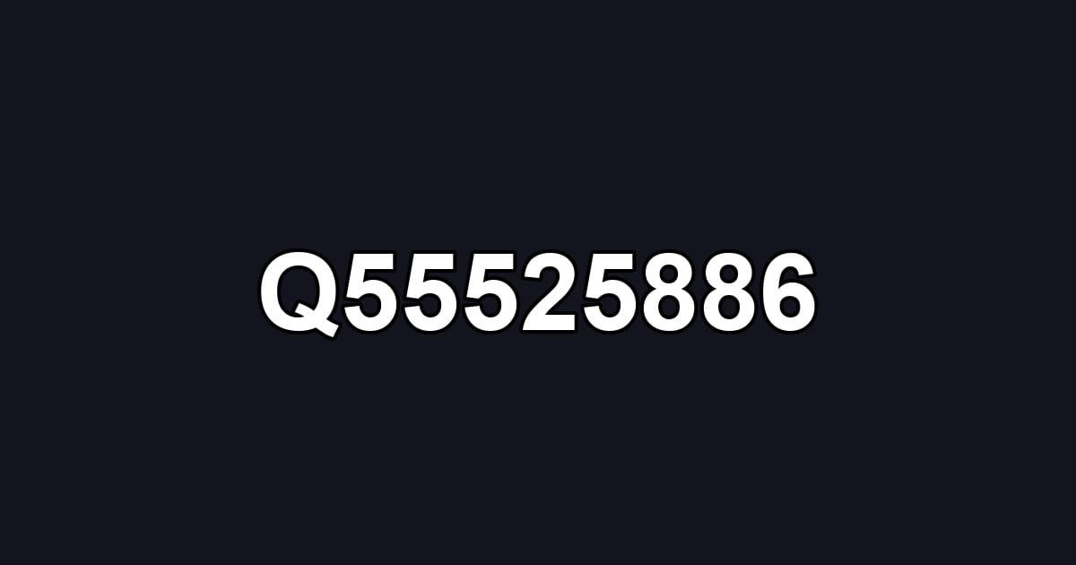 Q55525886