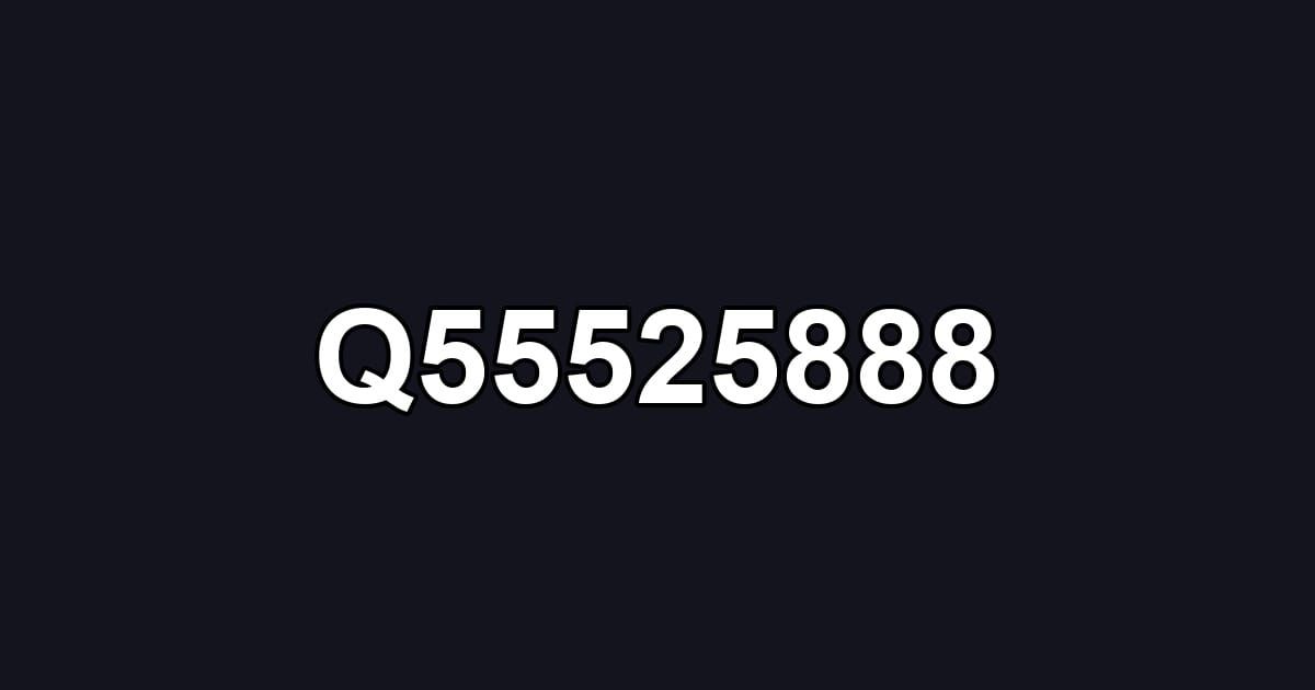 Q55525888