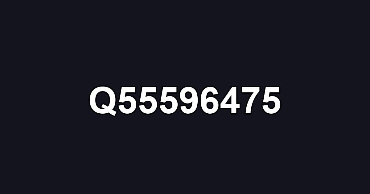 Q55596475