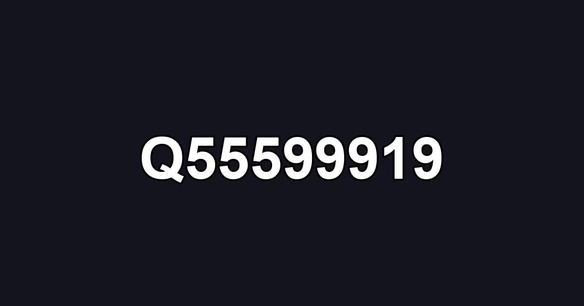 Q55599919