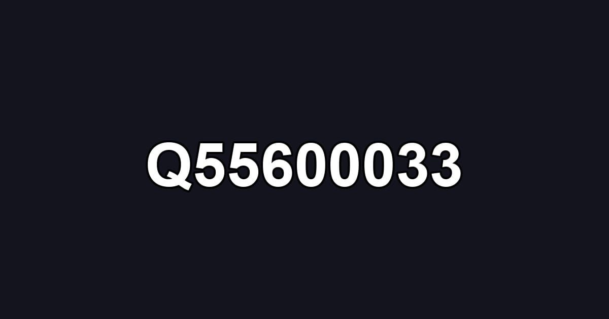 Q55600033
