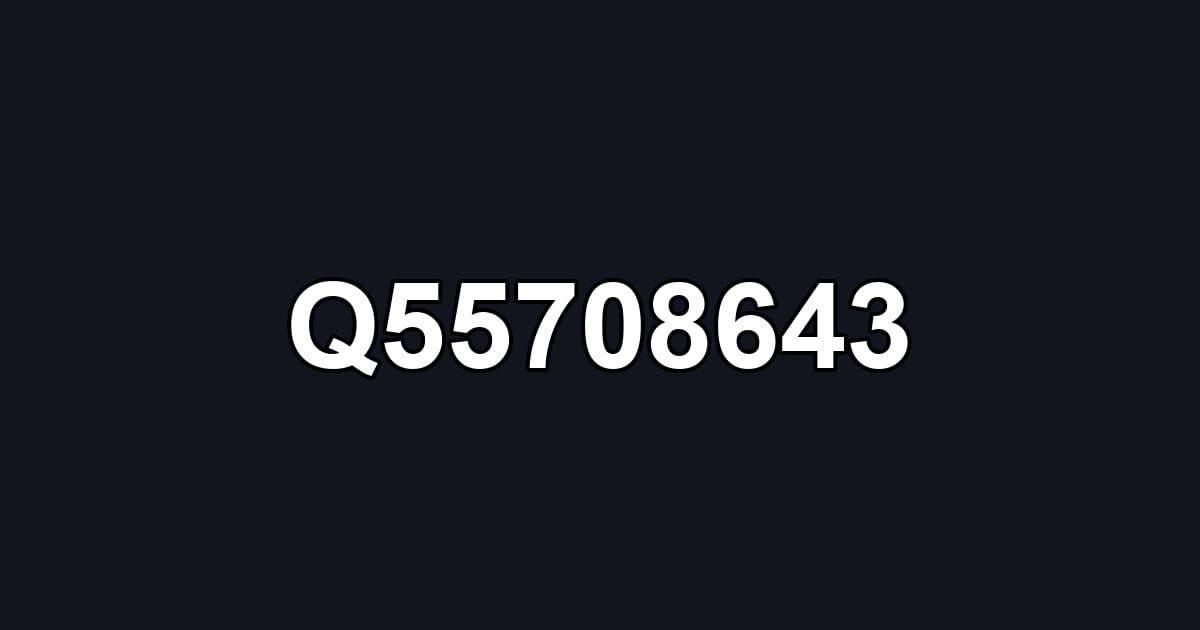 Q55708643