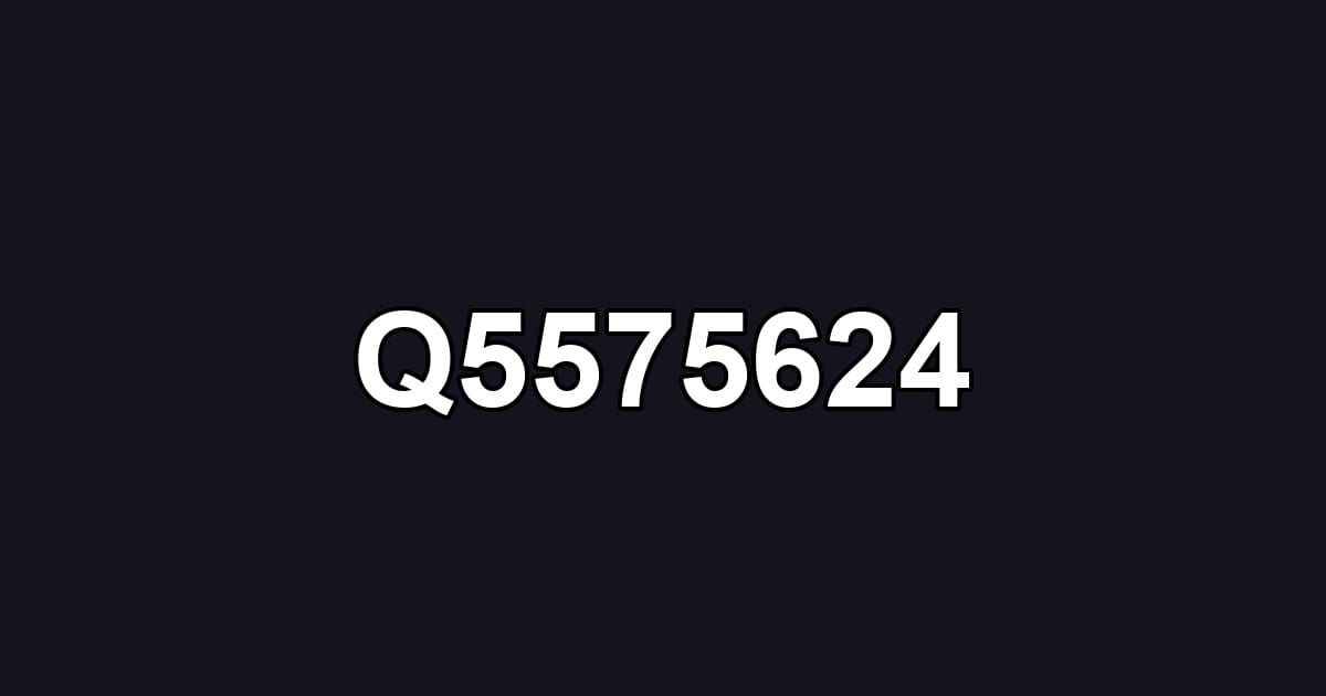 Q5575624
