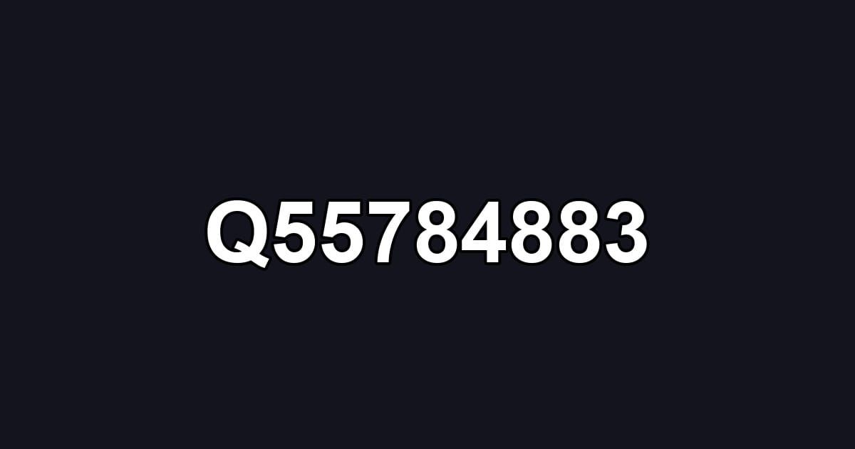 Q55784883