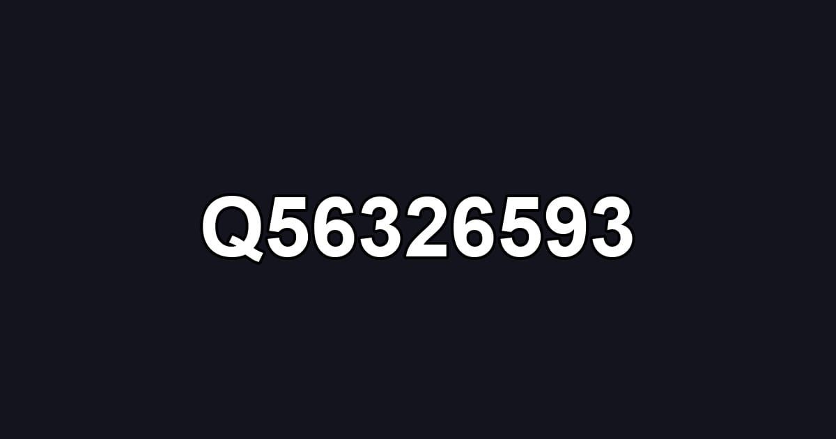 Q56326593