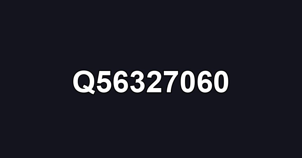 Q56327060