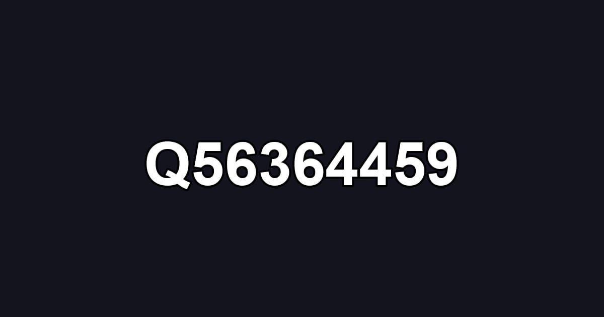 Q56364459