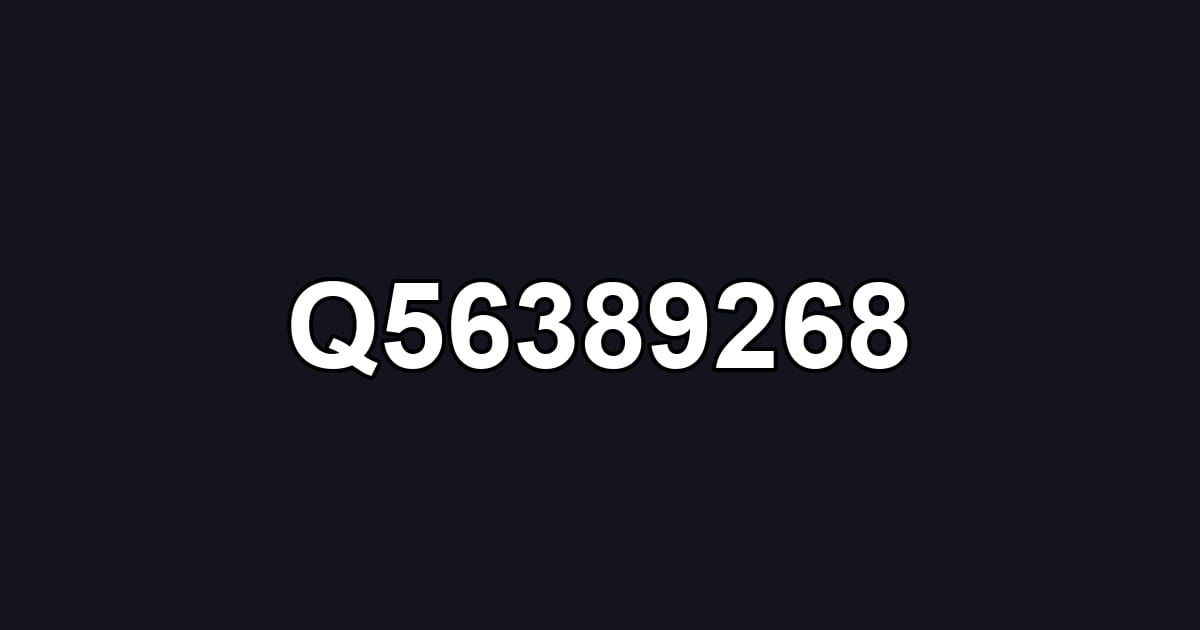 Q56389268