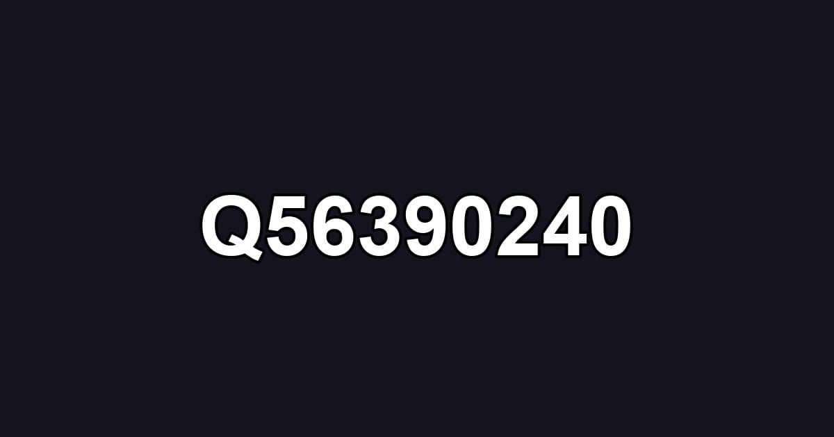 Q56390240