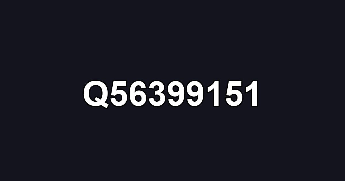 Q56399151