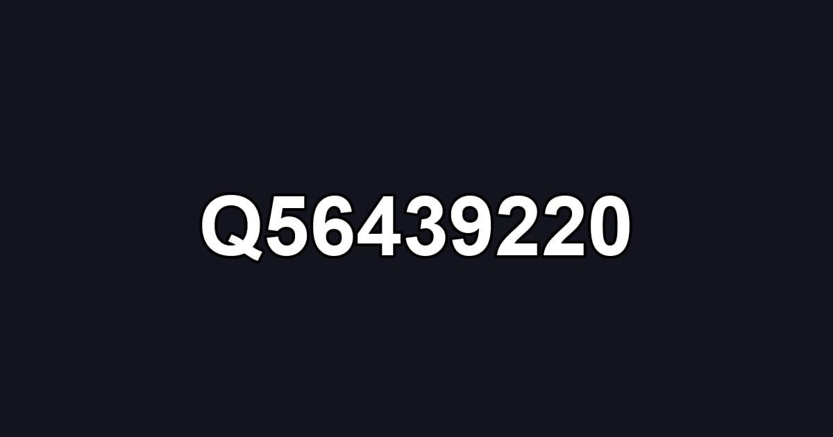 Q56439220
