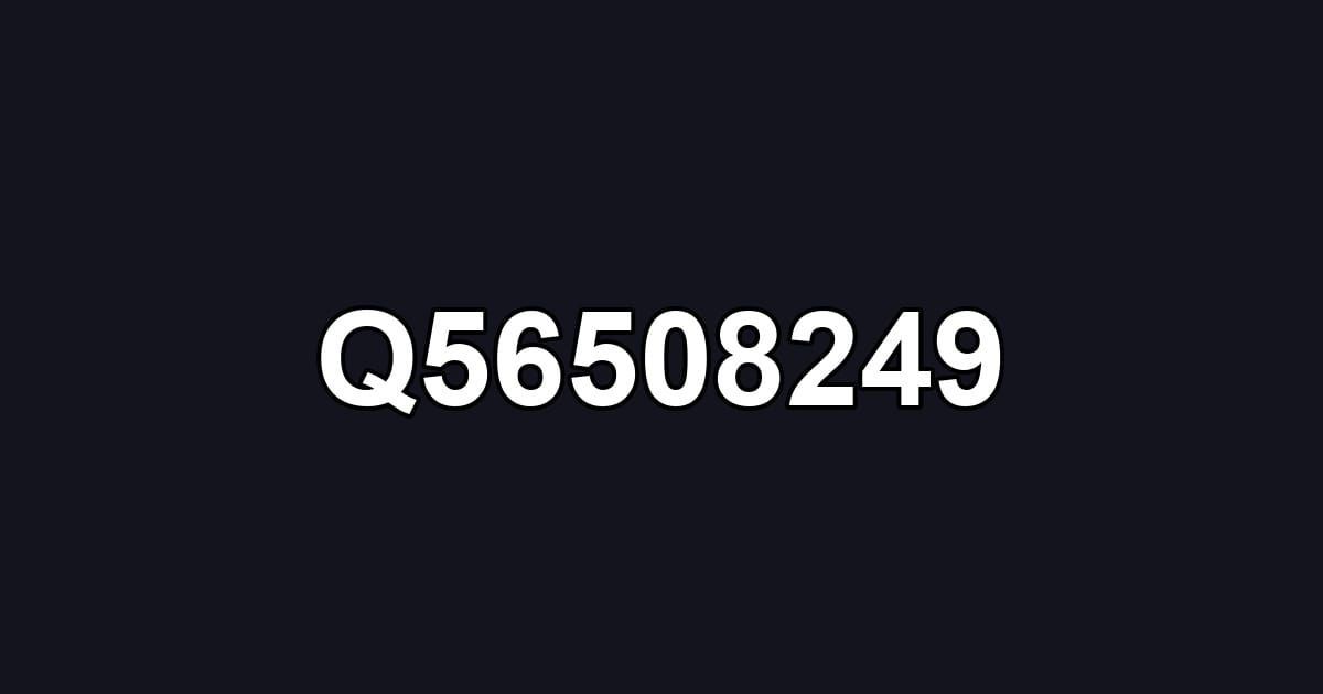 Q56508249