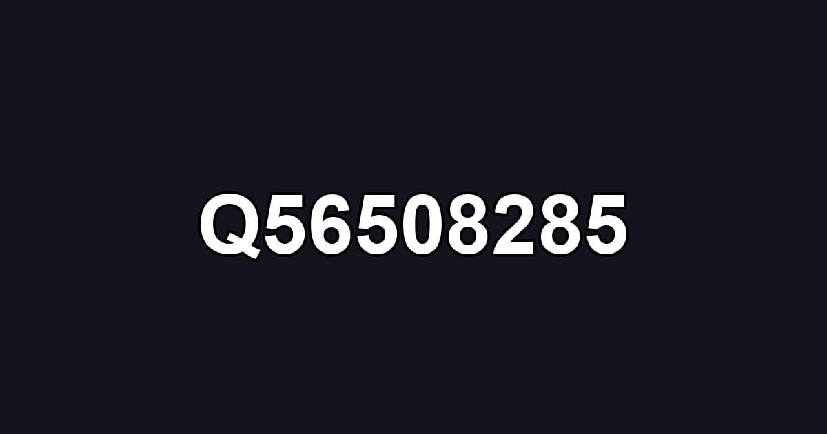Q56508285