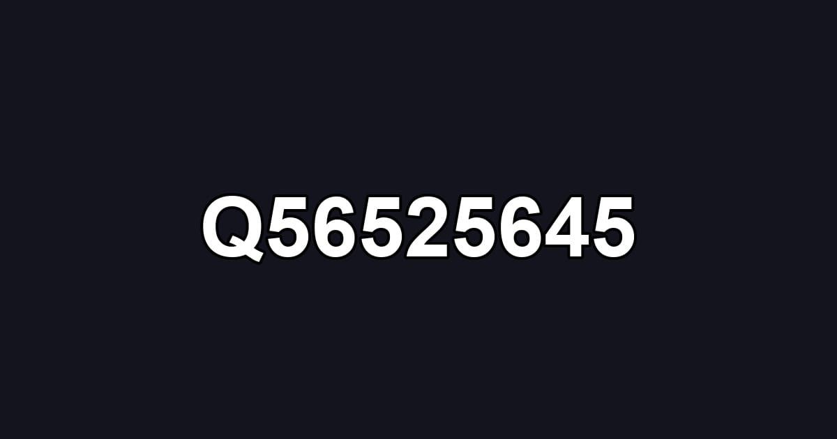 Q56525645