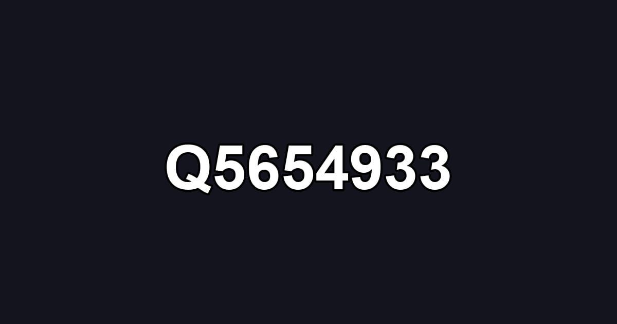 Q5654933