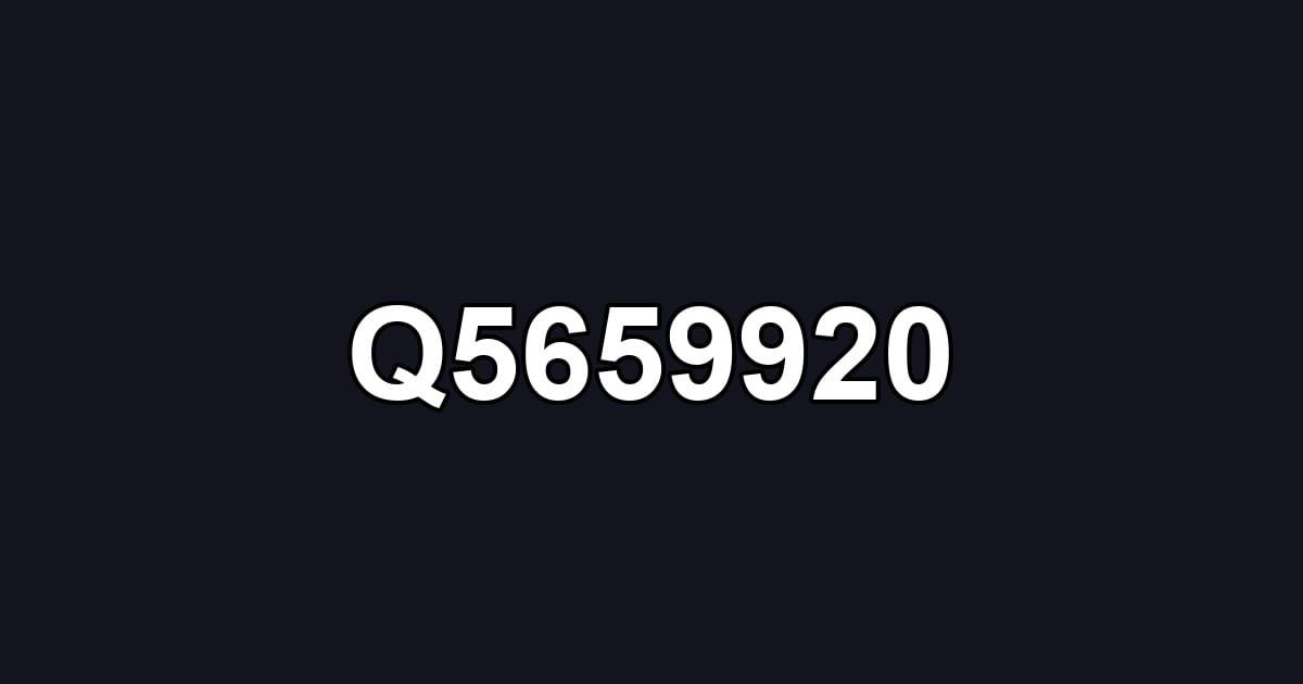 Q5659920