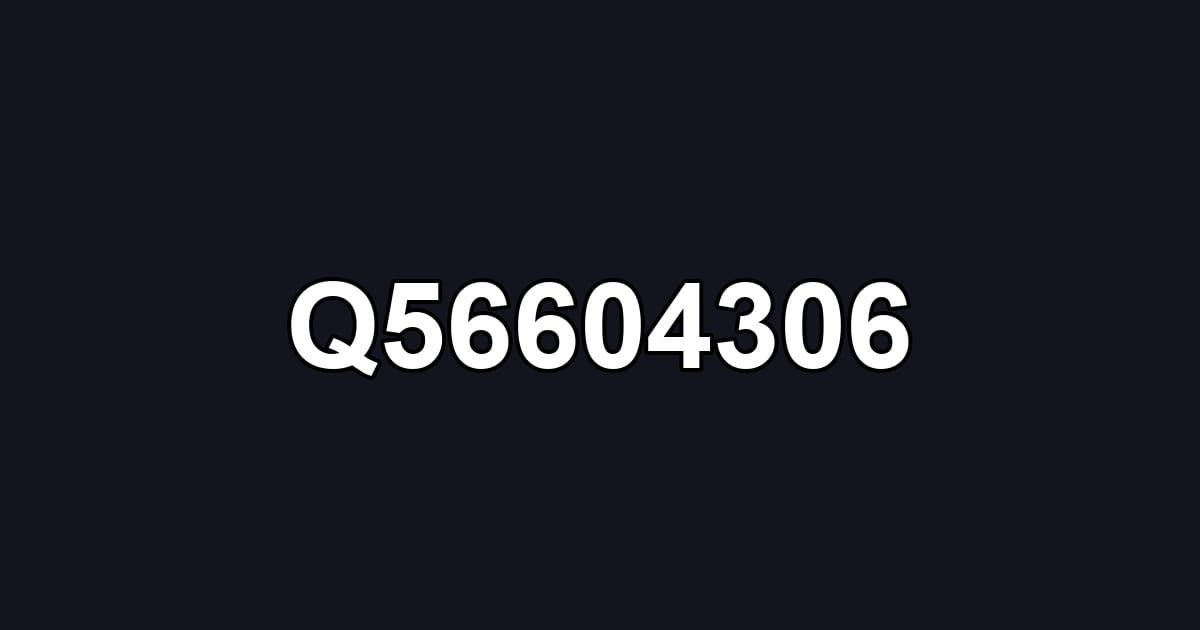 Q56604306