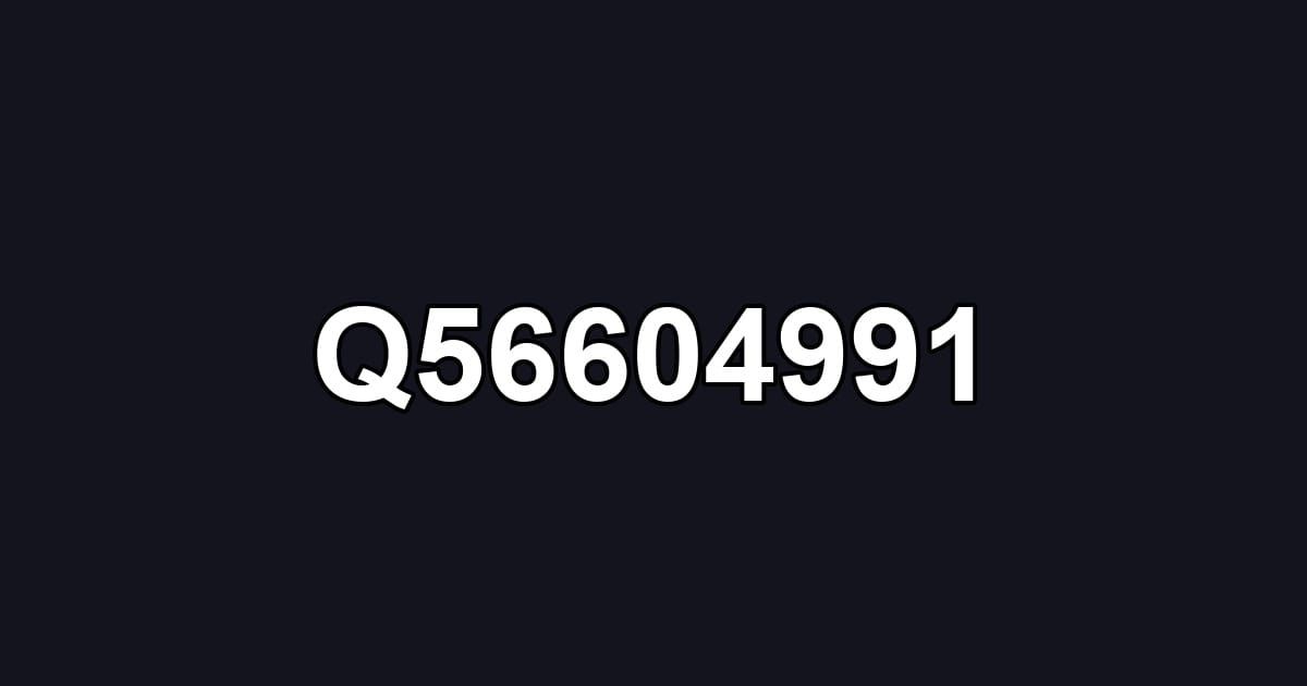 Q56604991