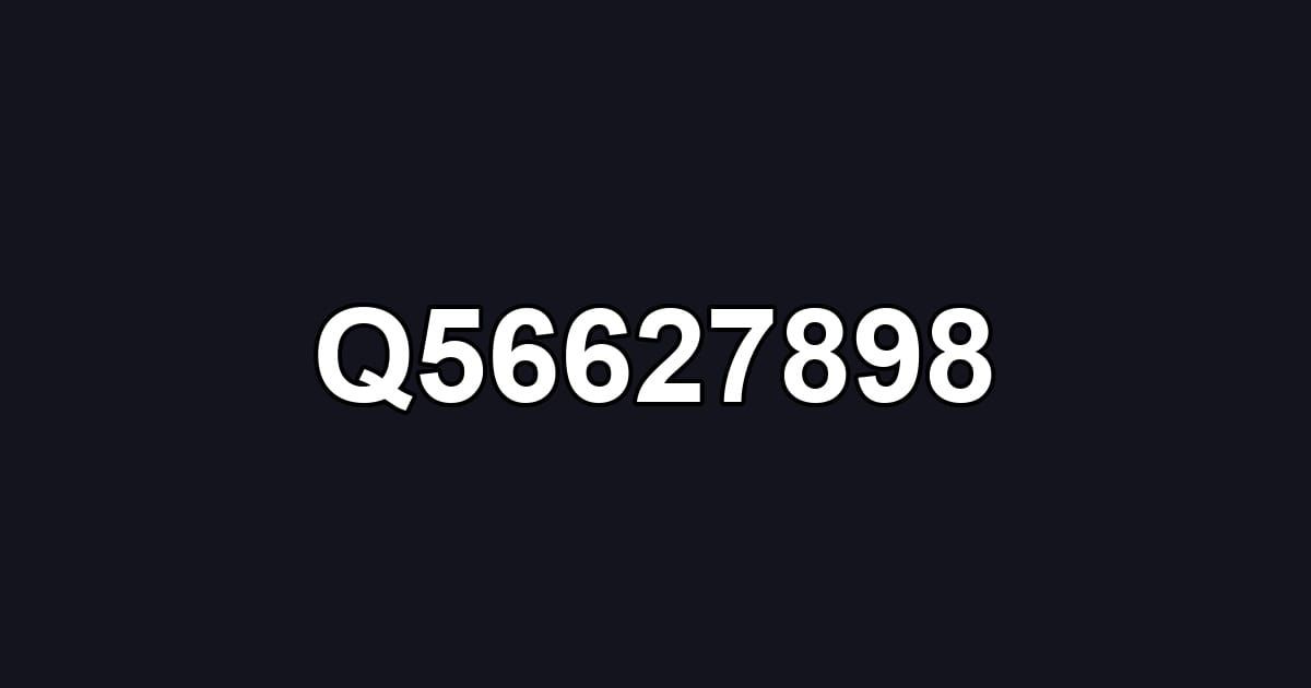 Q56627898