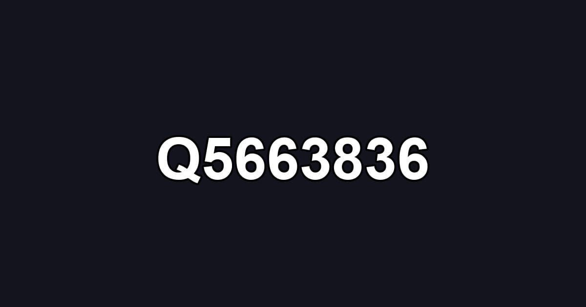Q5663836