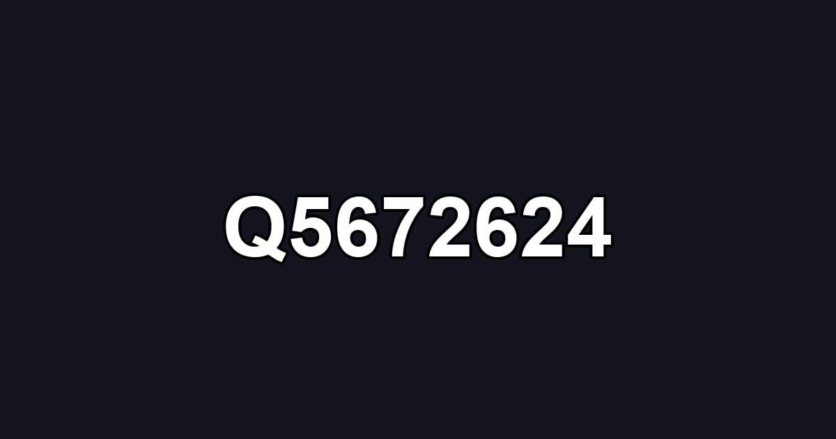 Q5672624