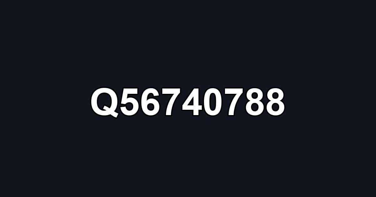 Q56740788