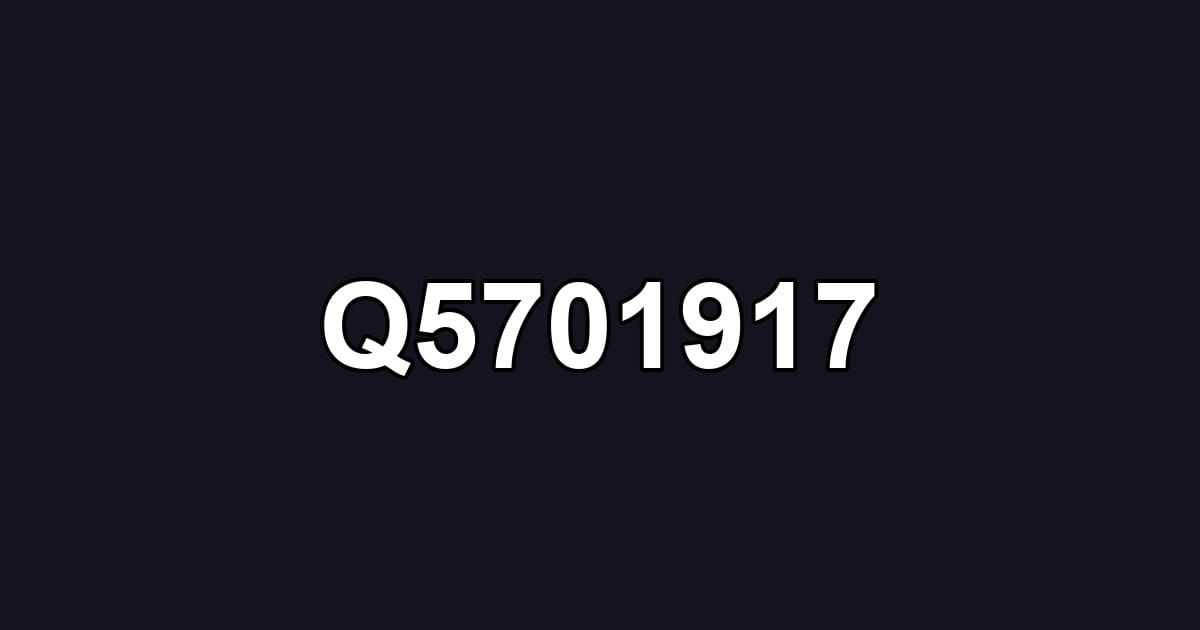 Q5701917