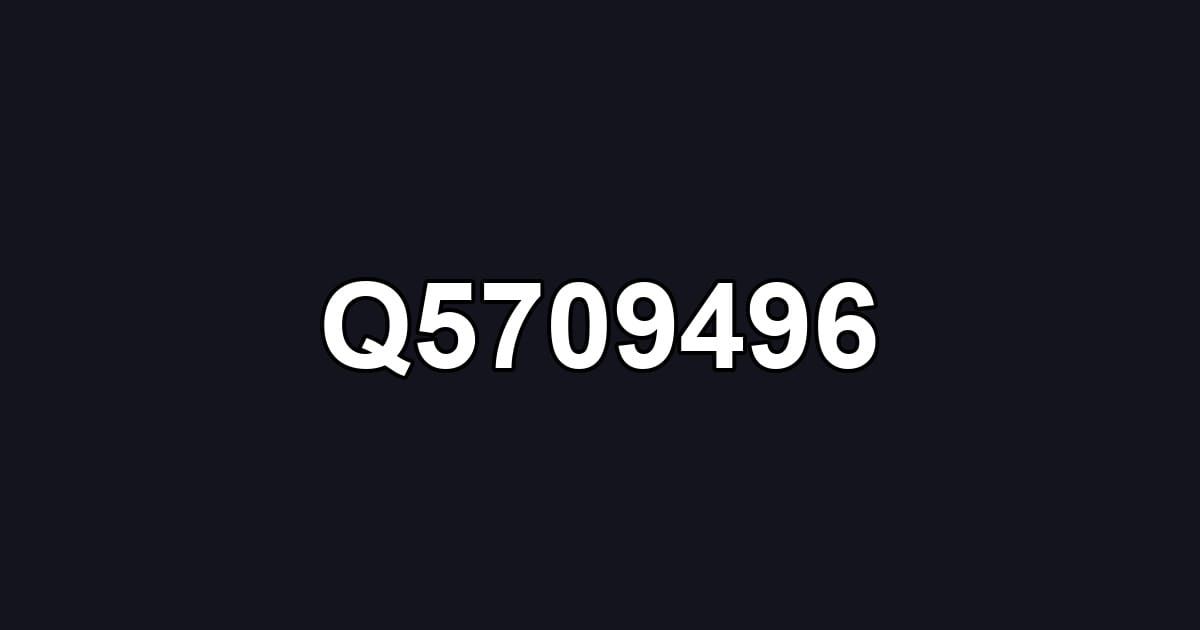 Q5709496