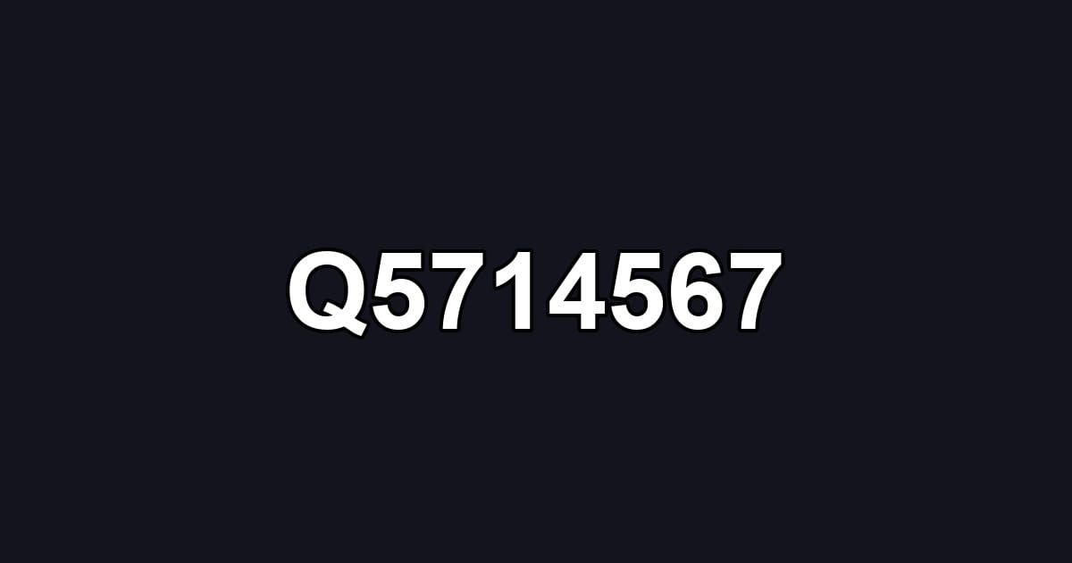 Q5714567