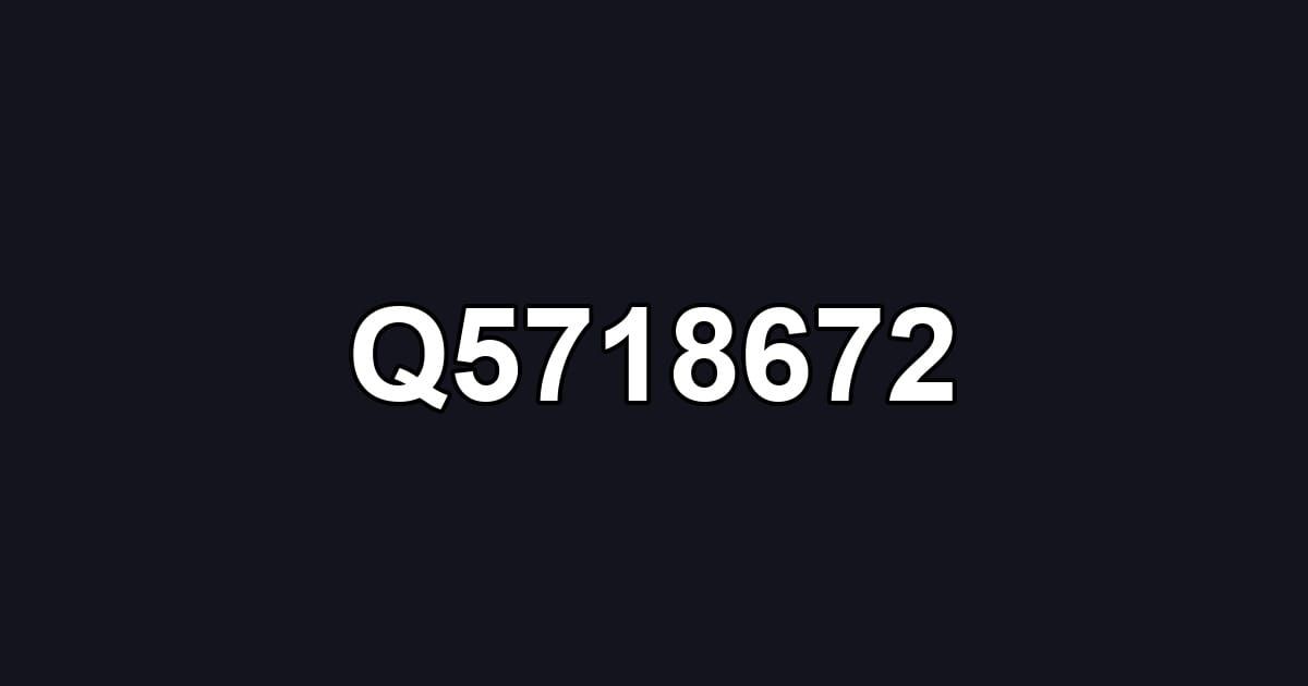 Q5718672