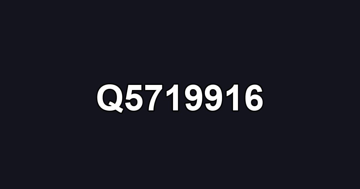 Q5719916