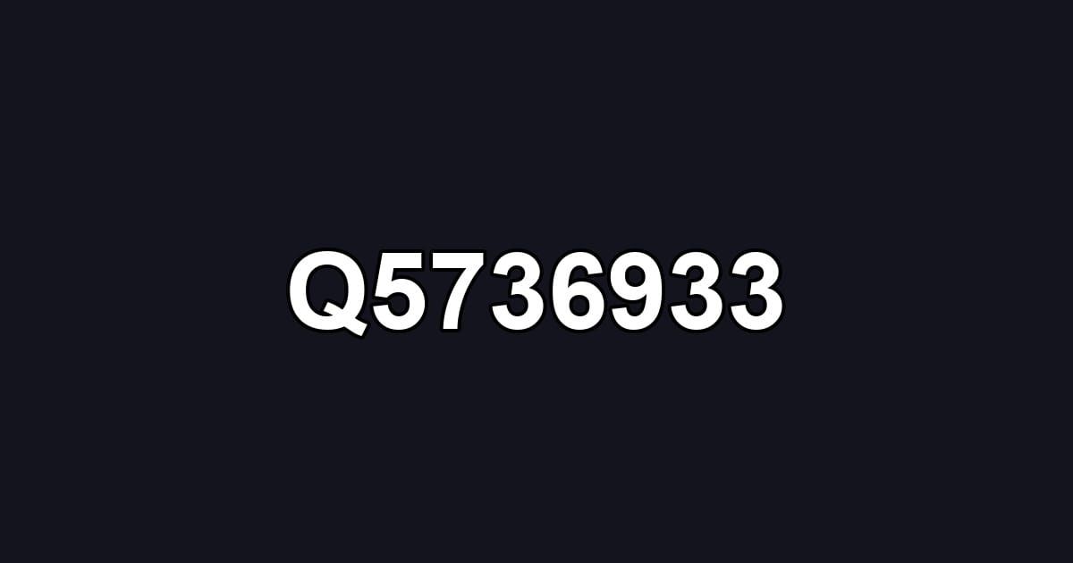 Q5736933